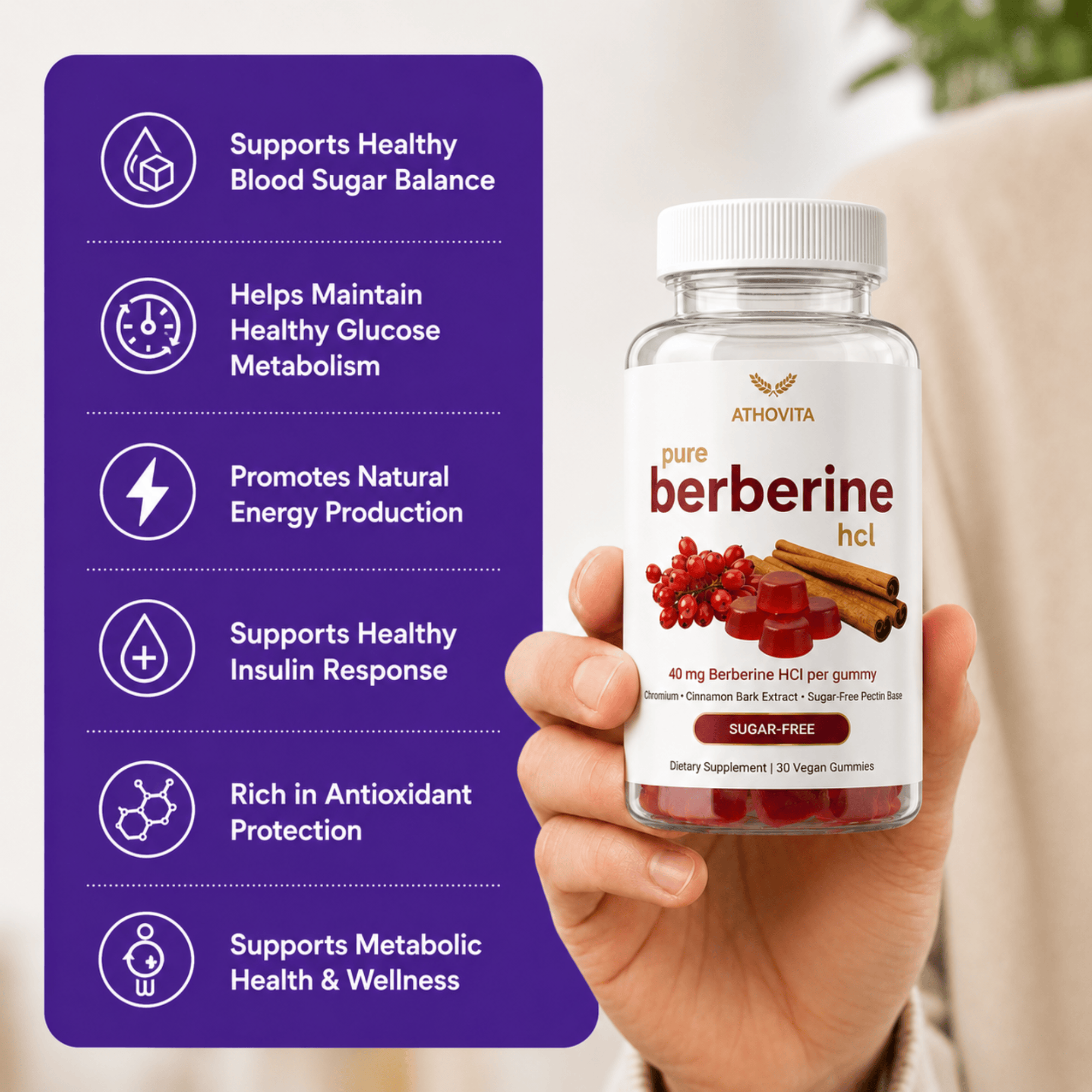 Athovita™ Berberine Gummies