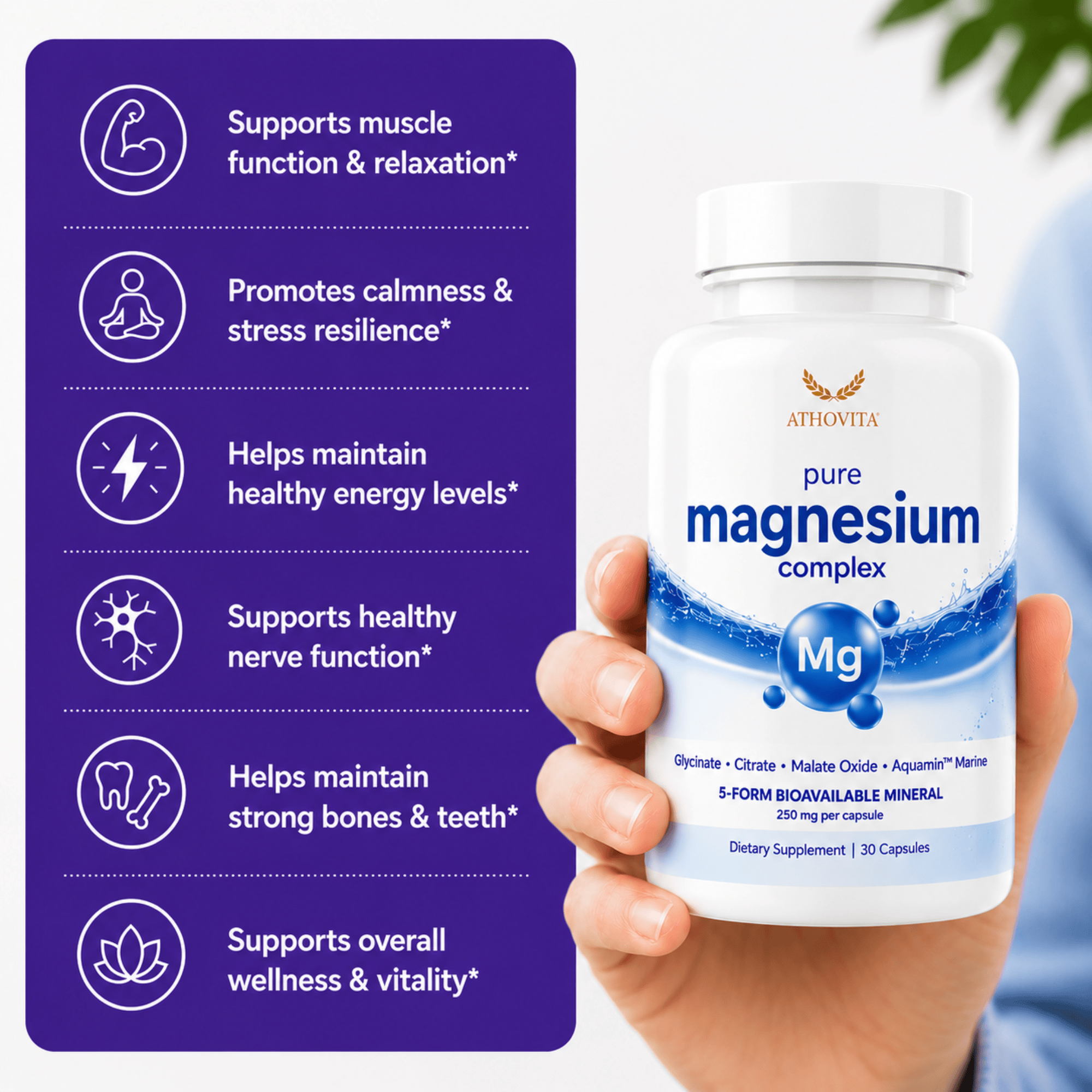 Athovita™ 5-Form Magnesium Complex
