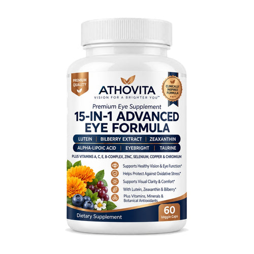 Athovita 15-in-1 Advanced Eye Formula bottle