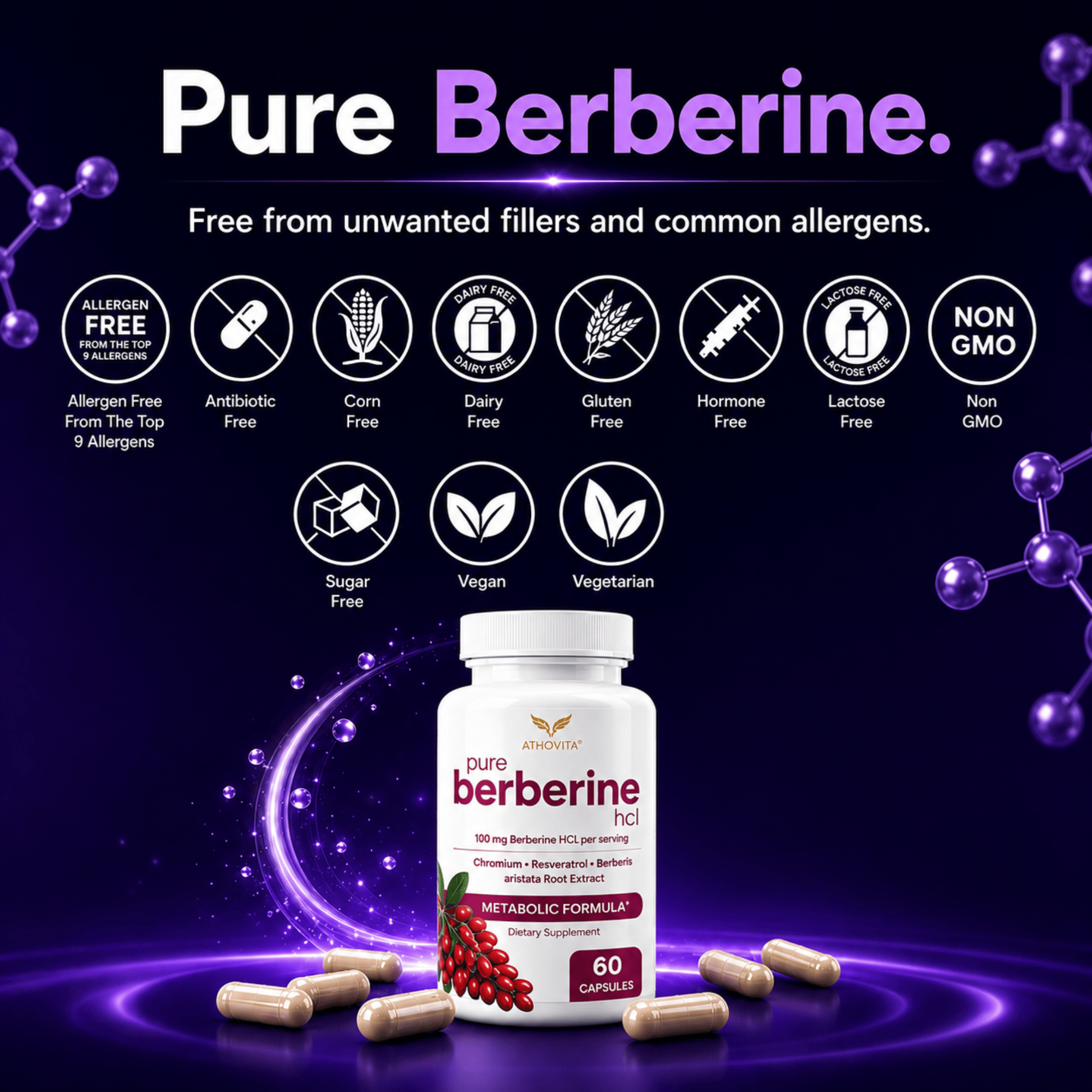 Athovita™ Berberine Metabolic Complex