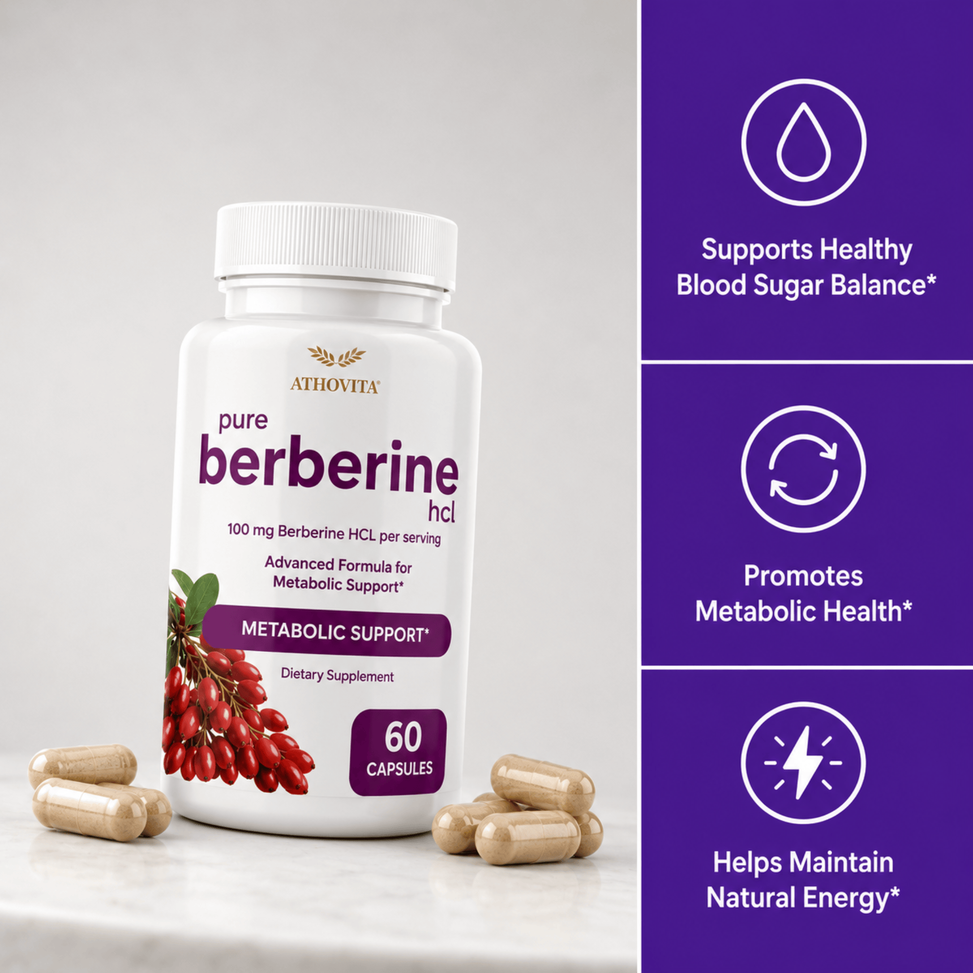 Athovita™ Berberine Metabolic Complex