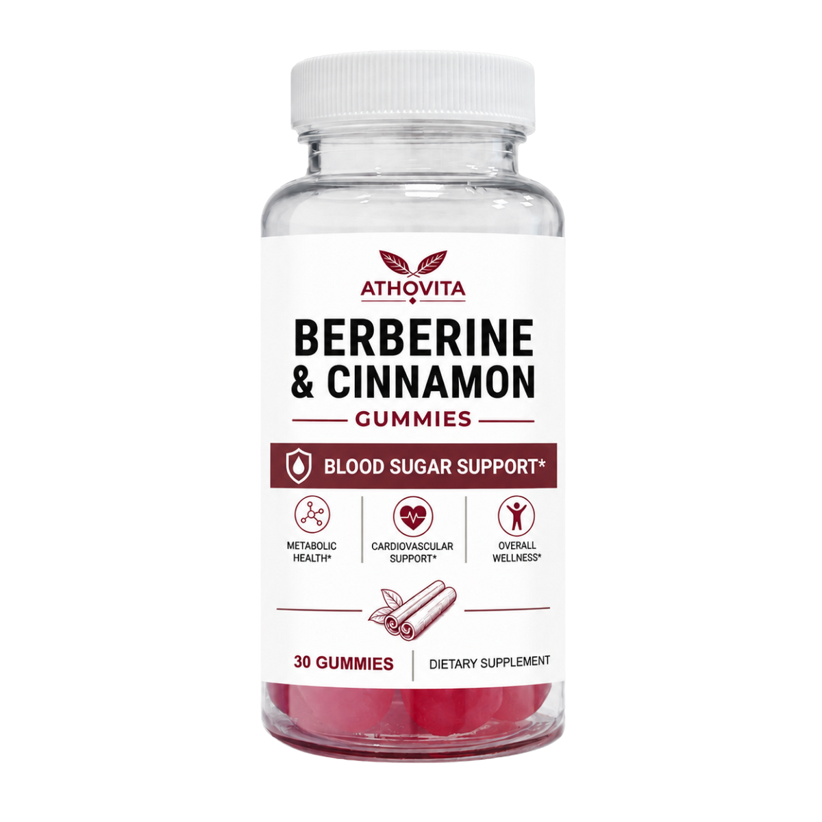 Athovita™ Berberine & Cinnamon Gummies (VIP)